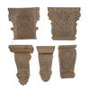 Europäische Massivholz-Säule mit französischer Schnitzerei, Heimdekoration für Kleiderschrank & Weinschrank
