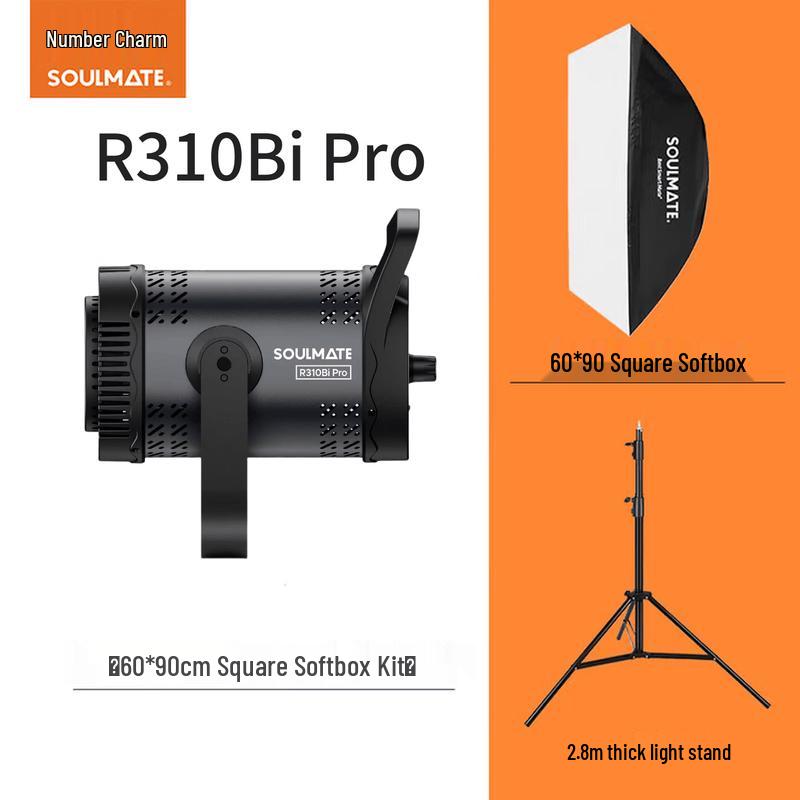 SOULMATE R310Bi Pro 310W Bi-Color COB Video Light