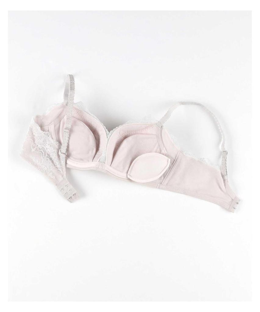 Reduces Back Gaps and Side Fits up to G Plus Style BYK305 IV F75 Amphi/Wacoal Bra, High-Arm Design, Fat, Cup, Sizes, [Slim Bra]