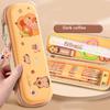 Funny Capybara  Pen Bag Large-capacity Stationery Bag Cartoon Capybara Pencil Case  School