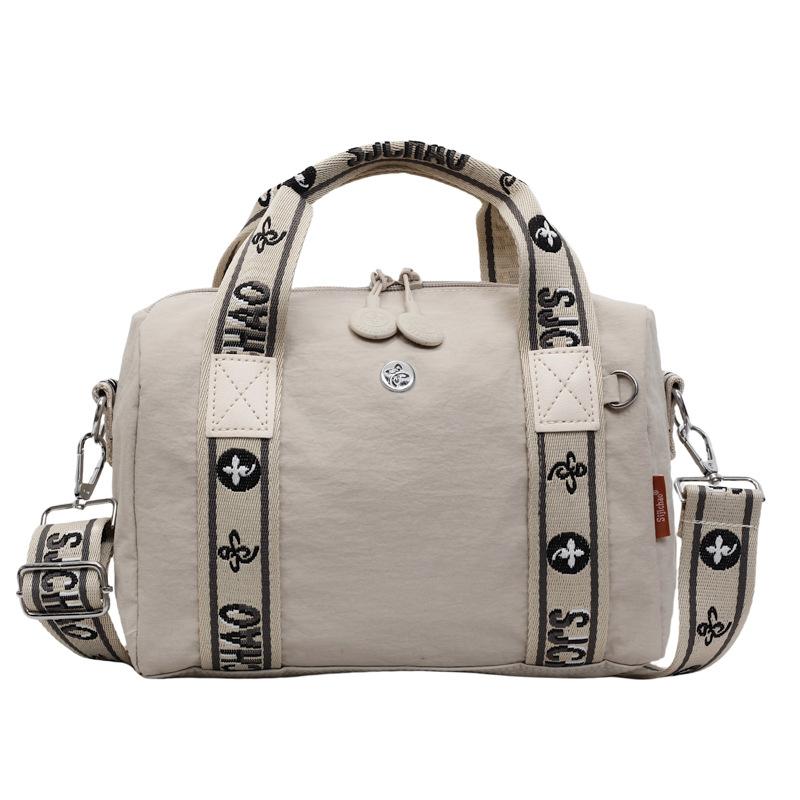 Large capacity casual portable pillow bag personalized fashion shoulder strap messenger bag commuter travel portable storage shoulder bag