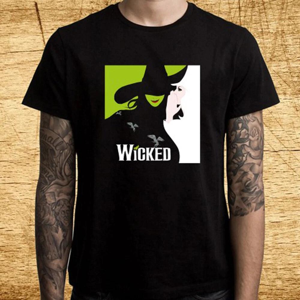 Men s and Women s T-shirts WICKED Broadway Musical Show S
