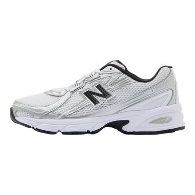 Zapatillas Unisex 740v2 Blanco Plata Metálico Negro U740NW2