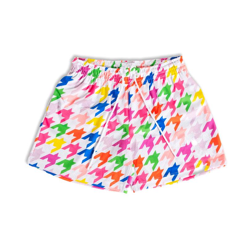 

Унисекс Быстросохнущие Баскетбольные Фитнес Шорты - Дышащие, Выше колена, Дизайн с четырьмя точками XL