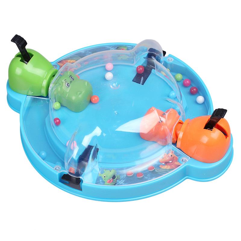 Interactive Hippo Frog Bean-Eating Table Game for Kids & Families