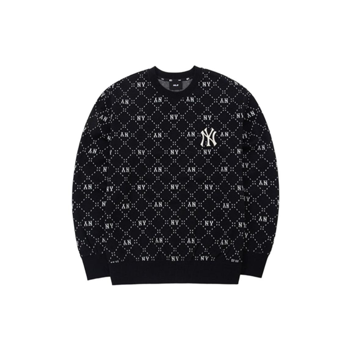 

New MLB Sweatshirts Unisex Black 3AMTM0331-50BKS XS