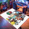 Toca Life World Teppich für Wohnzimmer Schlafzimmer Zuhause Sofadekoration, rutschfeste Bodenmatte für Kinder zum Spielen