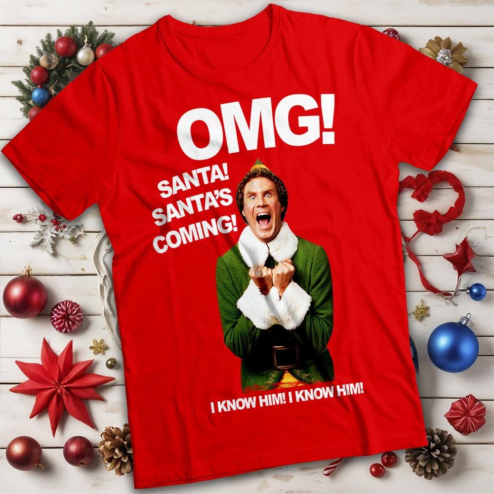 Funny Ugly Unisexs And Unisexs Buddy The Elf Christmas Tshirt Tee Mc S