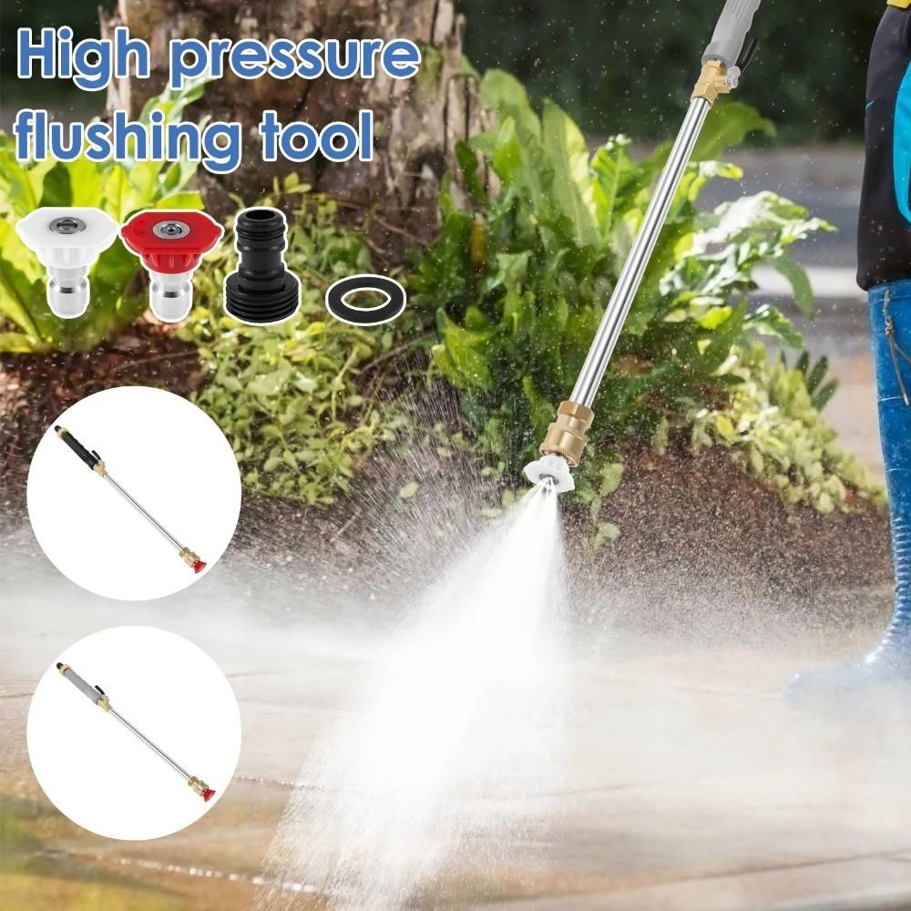High Pressure Pressure Washer Wand Copper Nozzle Water Spray Lance Sprayer Washer Car Washing