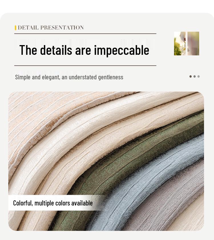 2025 Universal All-Season High-End Cream Sofa Cushion and Non-Slip Cover Set