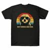 Unisexs Beste Zwarte Papa Doodle T-shirt Ooit Goldendoodle Shirt Vintage Retro