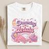 Dreaming In Delulu Pastel Bear Graphic Tee, Soft Girl Y2K Pajama Top