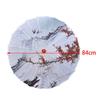 Silk Cloth Women Classical Dance Umbrella Rainproof Paper Parasol for Bridal