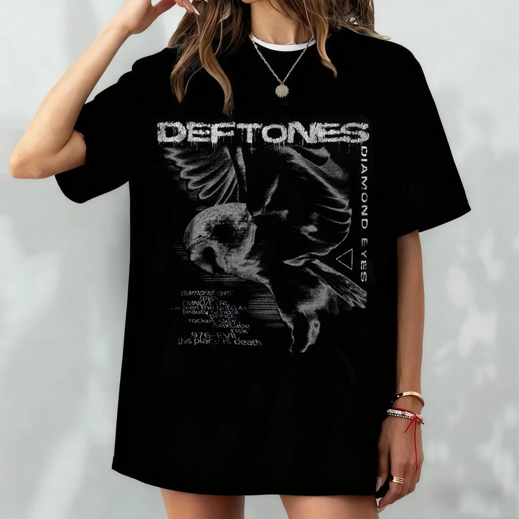 Deftones Band vintage T-Shirt Rock Concert Merch Vintage Graphic Tee Alternative Metal Music Apparel Unisex Deftones Fan Gift