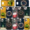 Phone Case for Samsung Galaxy S25 S24 S23 iPhone 16 15 Xiaomi Redmi Note 14 13 12 16E 11 Pro Max OPPO Moto Huawei Deer Snow Merry Christmas Tree Cover