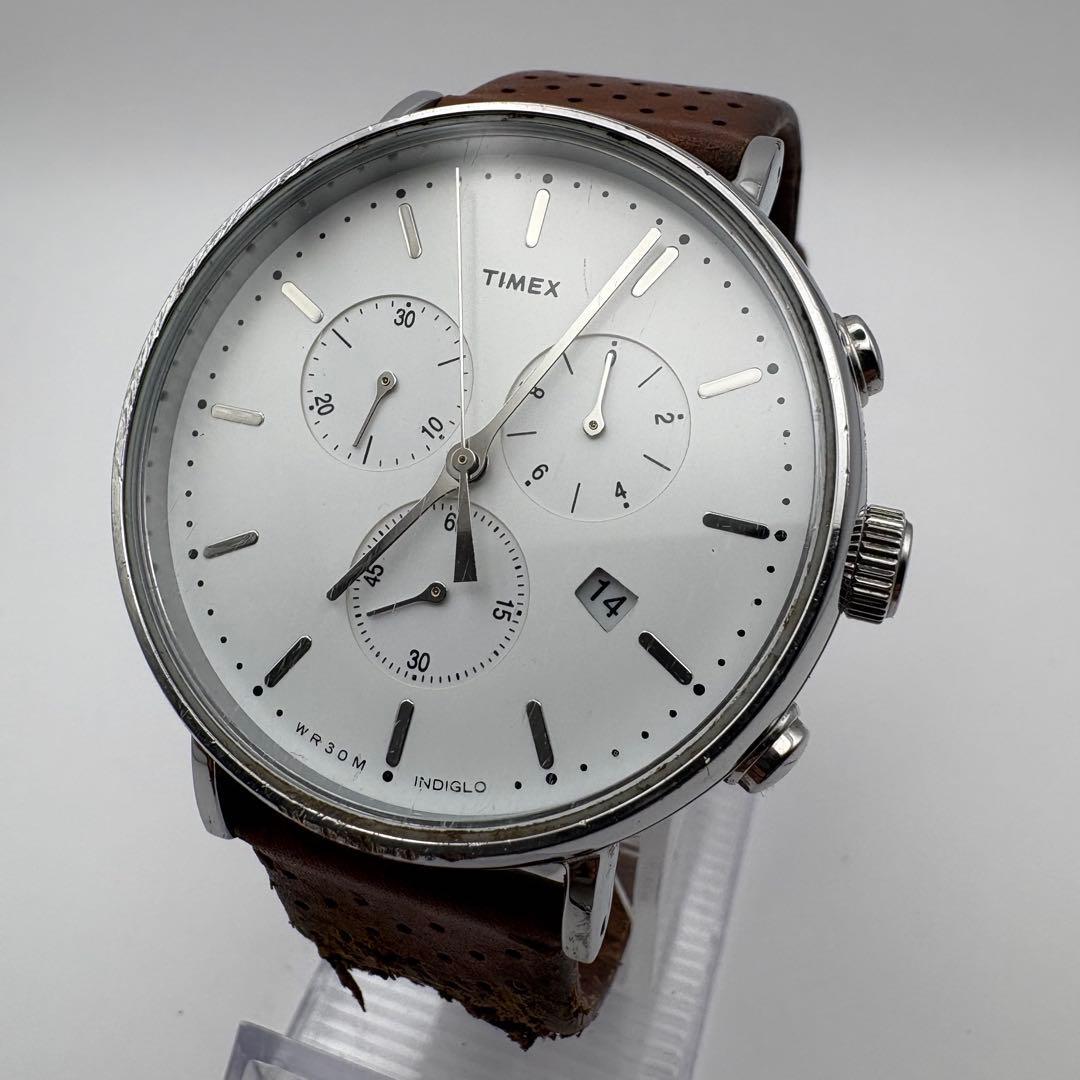TIMEX Chronograph INDIGLO Men s Watch Working Battery Replaced