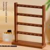 Wooden Bracelets Display Rack with Hooks Spacious Jewelry Holder Display Practical Aesthetic Necklace Holder for Trade Show