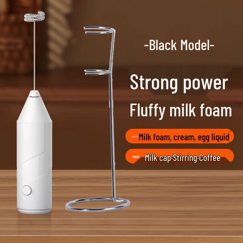 Kompakter Mini-Twill Tragbarer Milchaufschäumer & Sahnebereiter