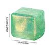 Maltose Ice Cube Stress Squeeze Toy - Polar Light Slow Rebound TPR Decompression Block