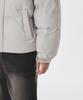 Musinsa Standard Daily Puffer Short Padded Jacket [Ash Gray]