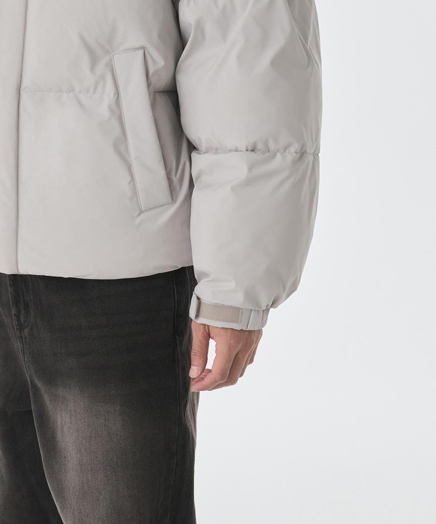Musinsa Standard Daily Puffer Short Padded Jacket [Ash Gray]