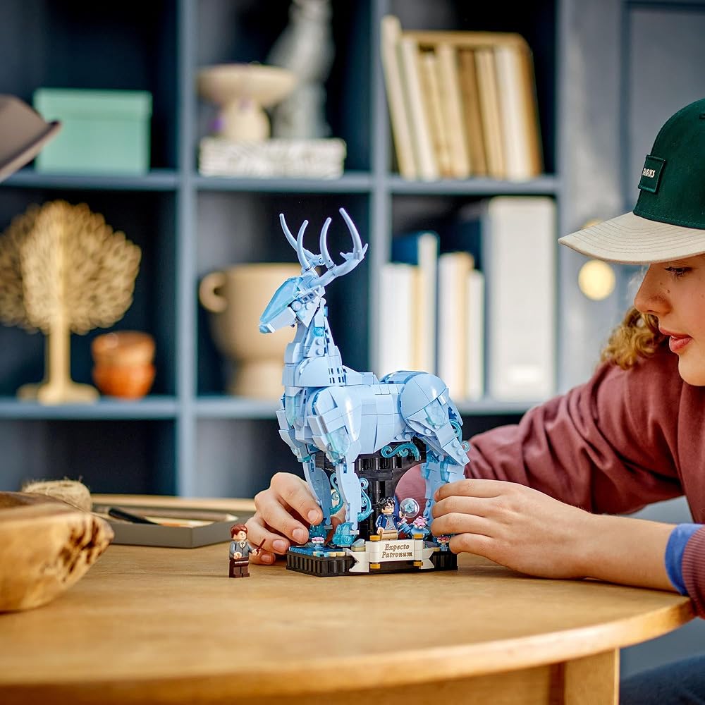 LEGO Conjunto de Construção Harry Potter Expecto Patronum 76414 Brinquedo de Fantasia para Meninos e Meninas a Partir de 14 Anos