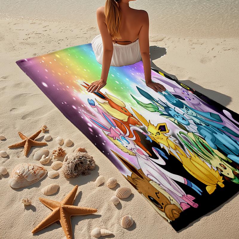 Elves Family Beach Towel, Super Soft Microfiber, Gift for Her/Him, Birthday, for Pool, Beach, Travel, Home Decor Fan gifts