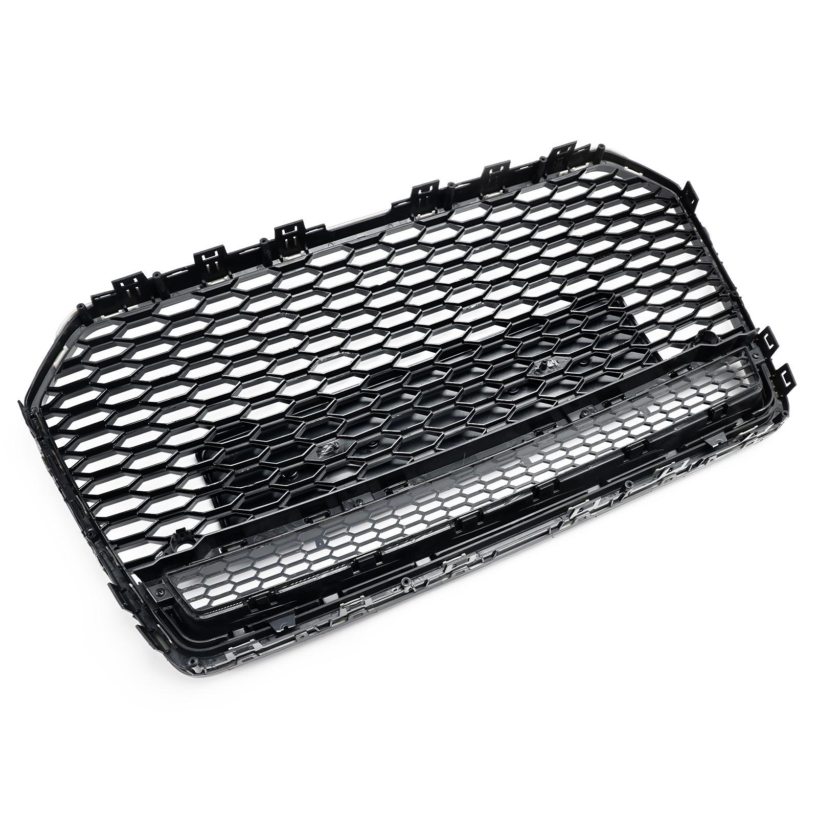 

RS6 Style Honeycomb Mesh Front Grill Grille Fit A6 S6 C7 2016-2018
