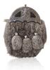 Rabbit Fur Full Dress Sporran Lion Rampant Brass Cantle Scottish Leather Kilt Wallet