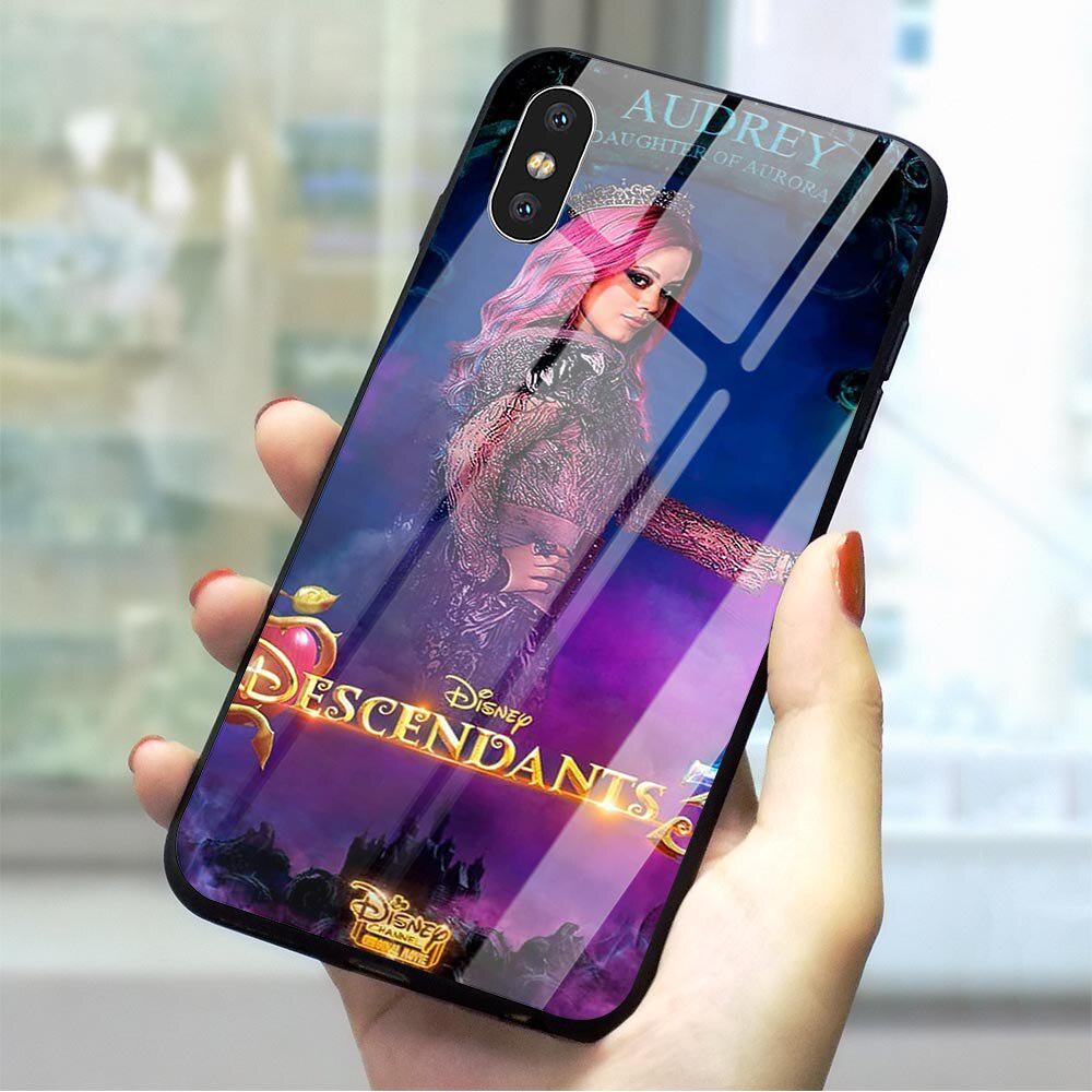 Buy Descendants 3 Glass Phone Case For iPhone 8 Cover 7 8