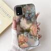 Beautiful Floral Painting Phone Case For LG K42 K52 K62 2020 Black Silicone Soft Cover For LG K62+ K52 (Brazil) Cases Bumpers