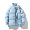 Fleece and Thickened Thermal Stand-up Neck Cotton-padded Jacket Men's Winter Versatile Casual Jacket