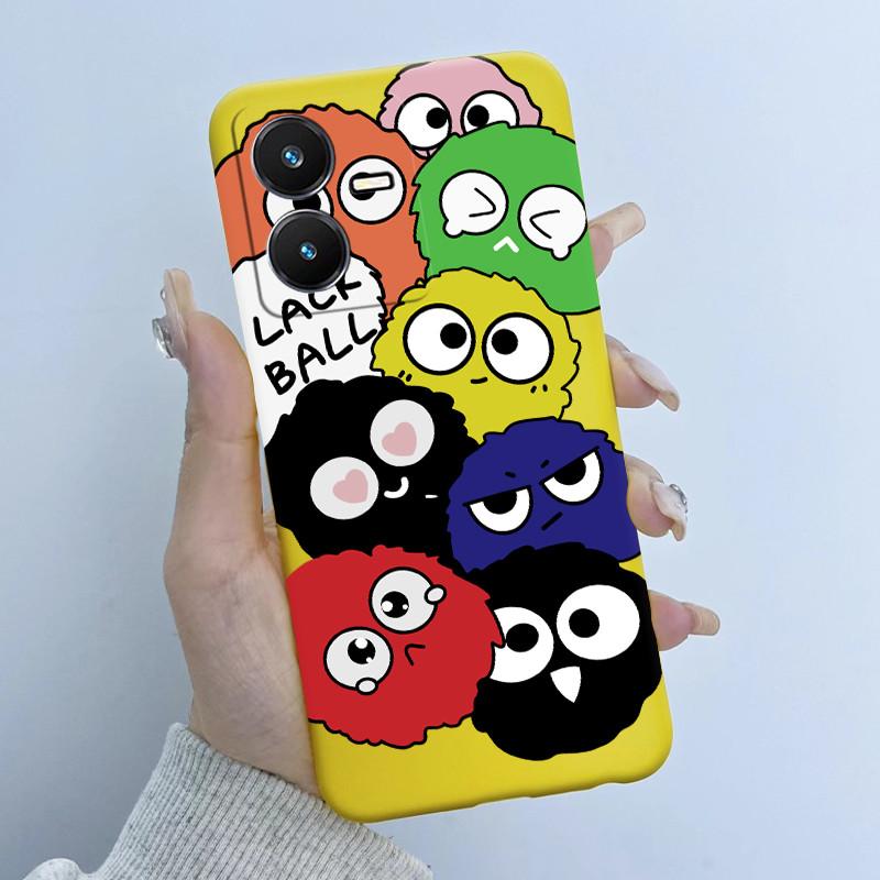 Case For Vivo Y22 Y22s Y35 Cute Astronaut Panda Soft TPU Silicone Phone Cover For vivoY22s Y 22s V2206 V2207 Y 35 V2205 Coque