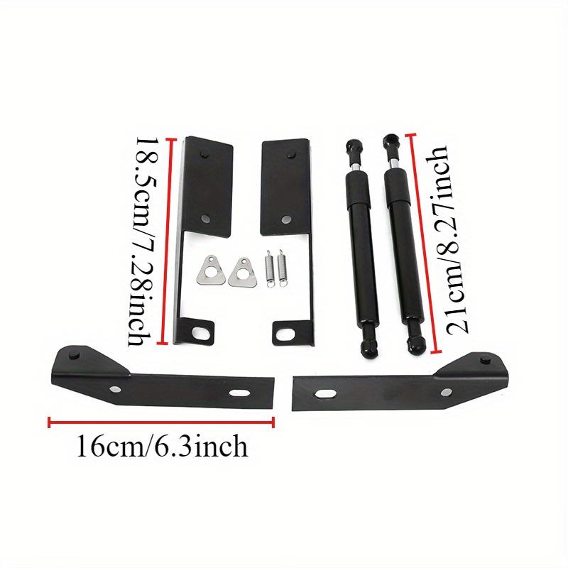 Heavy Duty Tailgate Hydraulic Rod Gradual Damping System Compatible with NISSAN NAVARA NP300 D23 Ruiqi