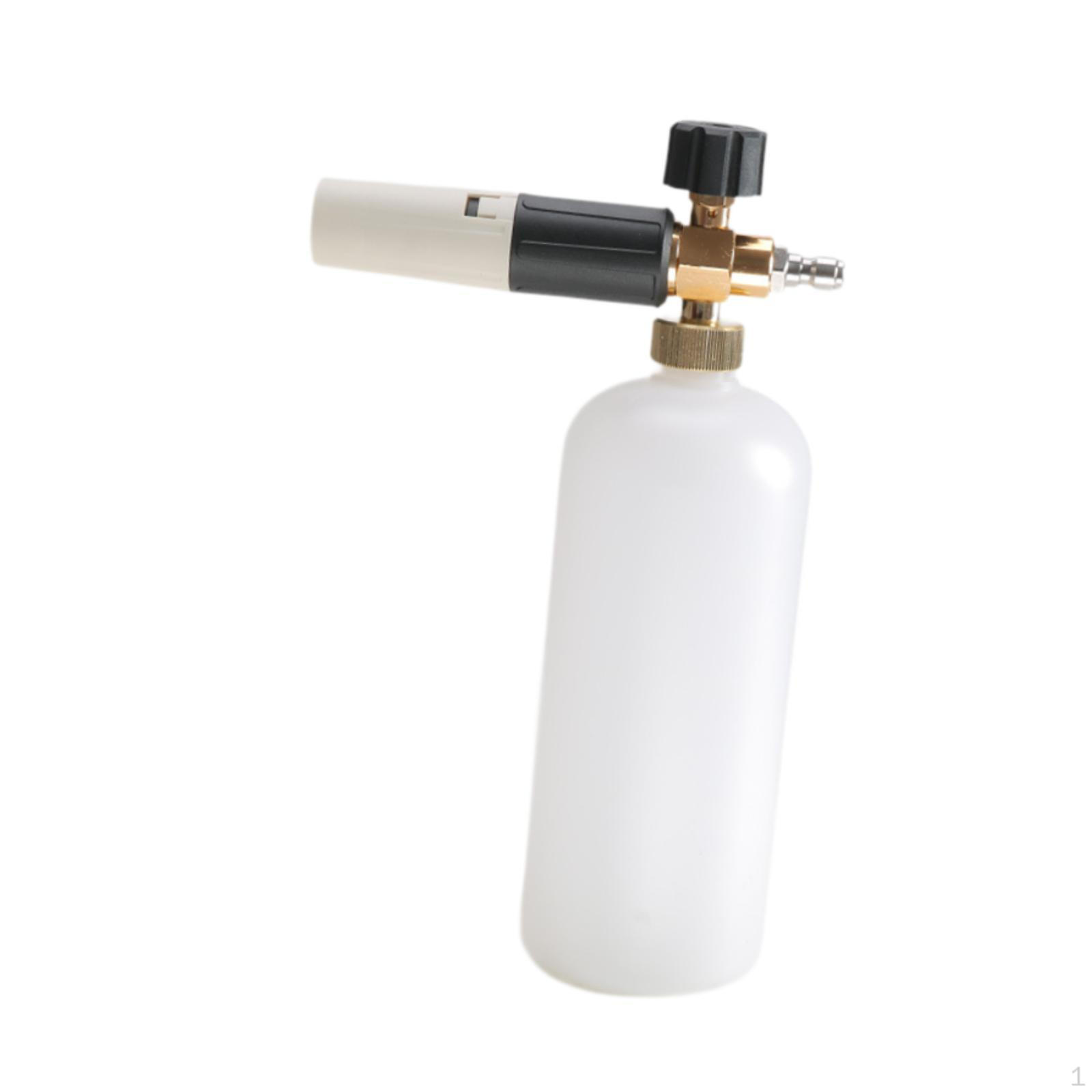 

Распылитель пены высокого давления для автомобильной мойки Многоцелевой алюминиевый сплав Профессиональная мойка автомобилей чёрный