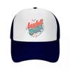 Retro Baseball Mama Script Emblem Mesh Baseball Cap Casual Hat Outdoor  For Womens Unisex FeUnisex