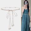 Waist Chain Accessories Women's Bohemian Ethnic Style Dress Summer Weaving Waist Rope Belt Decorative Dress Sweater