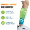 1 Pair Calf Compression Sleeve For Men Women Footless Support Runners Leg Sleeve Shin Splints Pain Relief