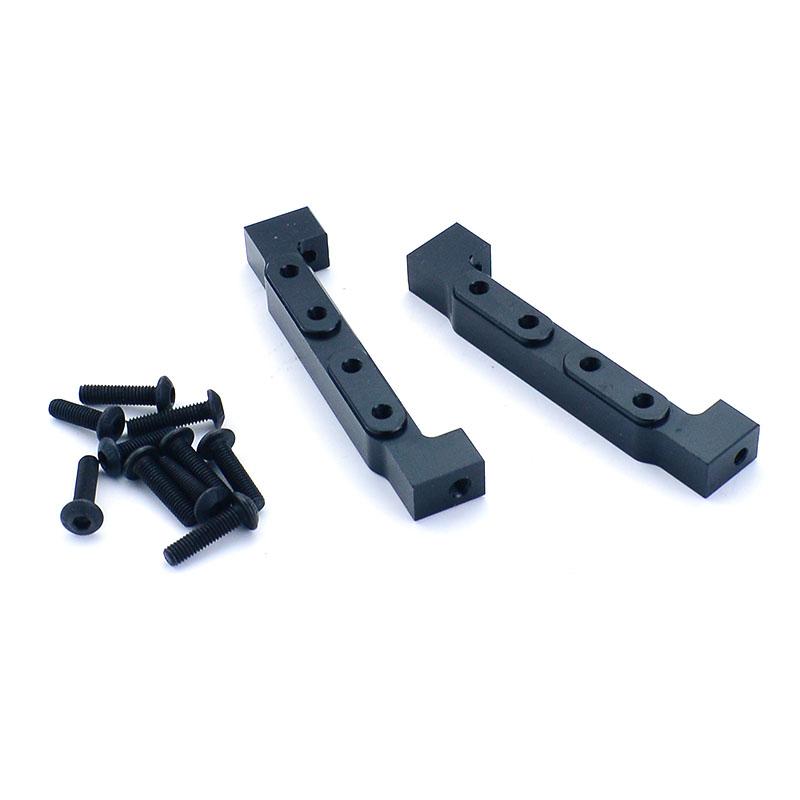 Metal Front Dual Servo Bracket for 1/14 Tamiya RC Dump Truck SCANIA 770S R620 VOLVO BENZ Arocs MAN TGX LESU Car Accessories