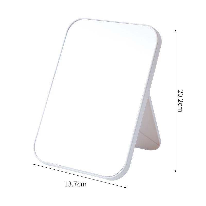 HD Square Folding Portable Makeup Mirror - Minimalist and Elegant Design