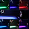 18 Led Par Light Portable DJ Lights Slim Stage Lighting Equipment RGB Light Party Lights Led Disco Light