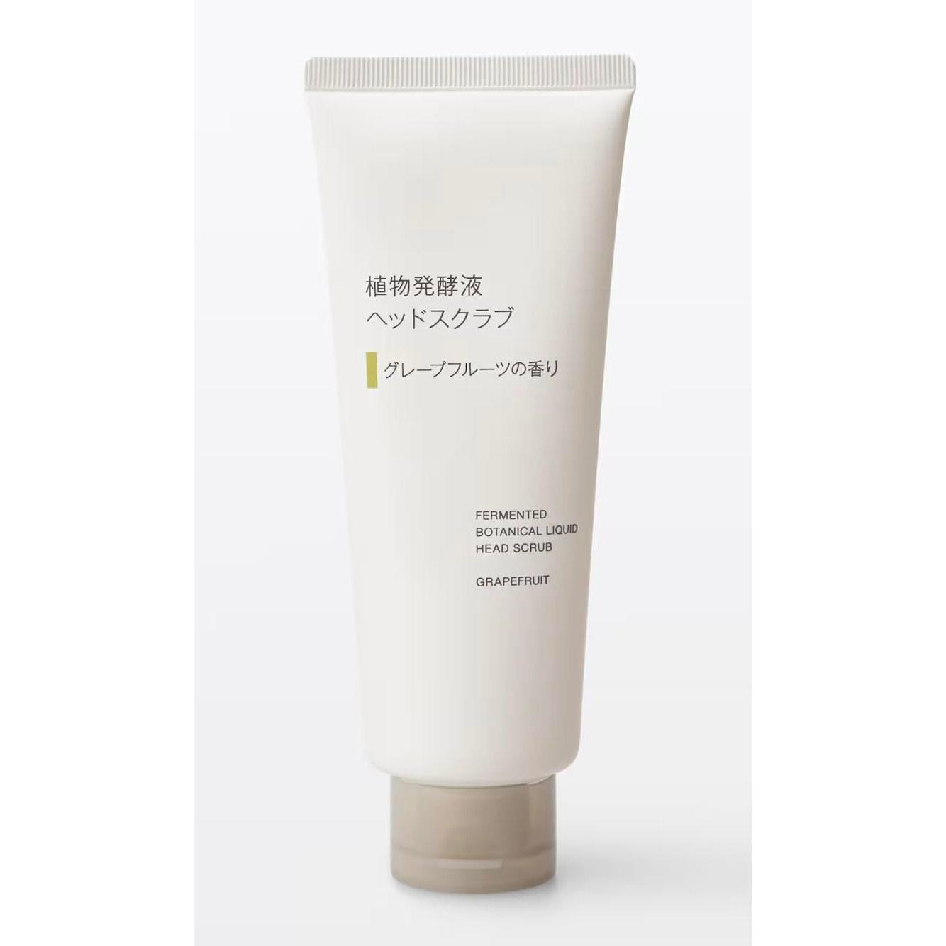 Muji Plant Fermented Liquid Head Scrub Grapefruit Scent 200g
