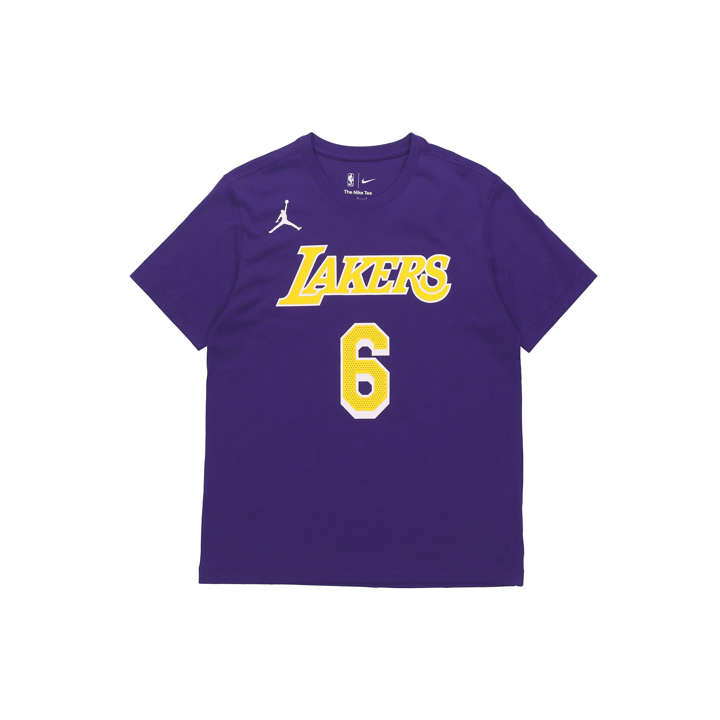 Jordan T Shirts Men s Purple Crew Neck Moderate Straight Fit CV9987-557 L