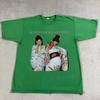 Sparks Band Kimono My House Green Cotton T Shirt Full Size S-5XL