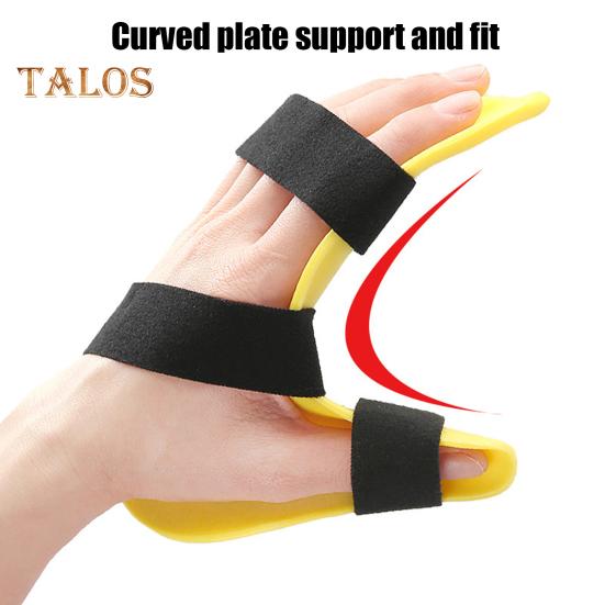 Descanso de dedo Tala Alça ajustável Respirável Dedo Órteses Dedo AVC Treinamento de Mão Esquerda Direita Suporte Tala Fingerboard Homens Mulheres Cinco Dedos