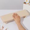 Wooden Base Beveled Hand Pillow Tilt Design Nail Art Stand Nail Arm Rest Cushion  Nail Art Tool