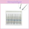 10 High Speed Piecesbox Dental Bur Diamond Polishing Tooth Drill Dentistry Equipment Tc28
