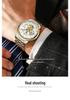 Fen Zun Men's Automatic Skeleton Watch - Trendy 2020 Internet Celebrity Edition