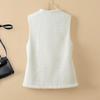 Siboer Women's Elegant Little Fragrant Style Down Vest