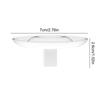 10Pcs Floating Flower Holder Floating Flower Display Stand Clear Flower Bowl Stem Holder for Fish Tanks Table Decor